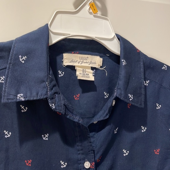 L.O.G.G. By H&M Button Down Shirt. - Picture 4 of 6